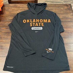 Oklahoma State Nike Long sleeve shirt with hood